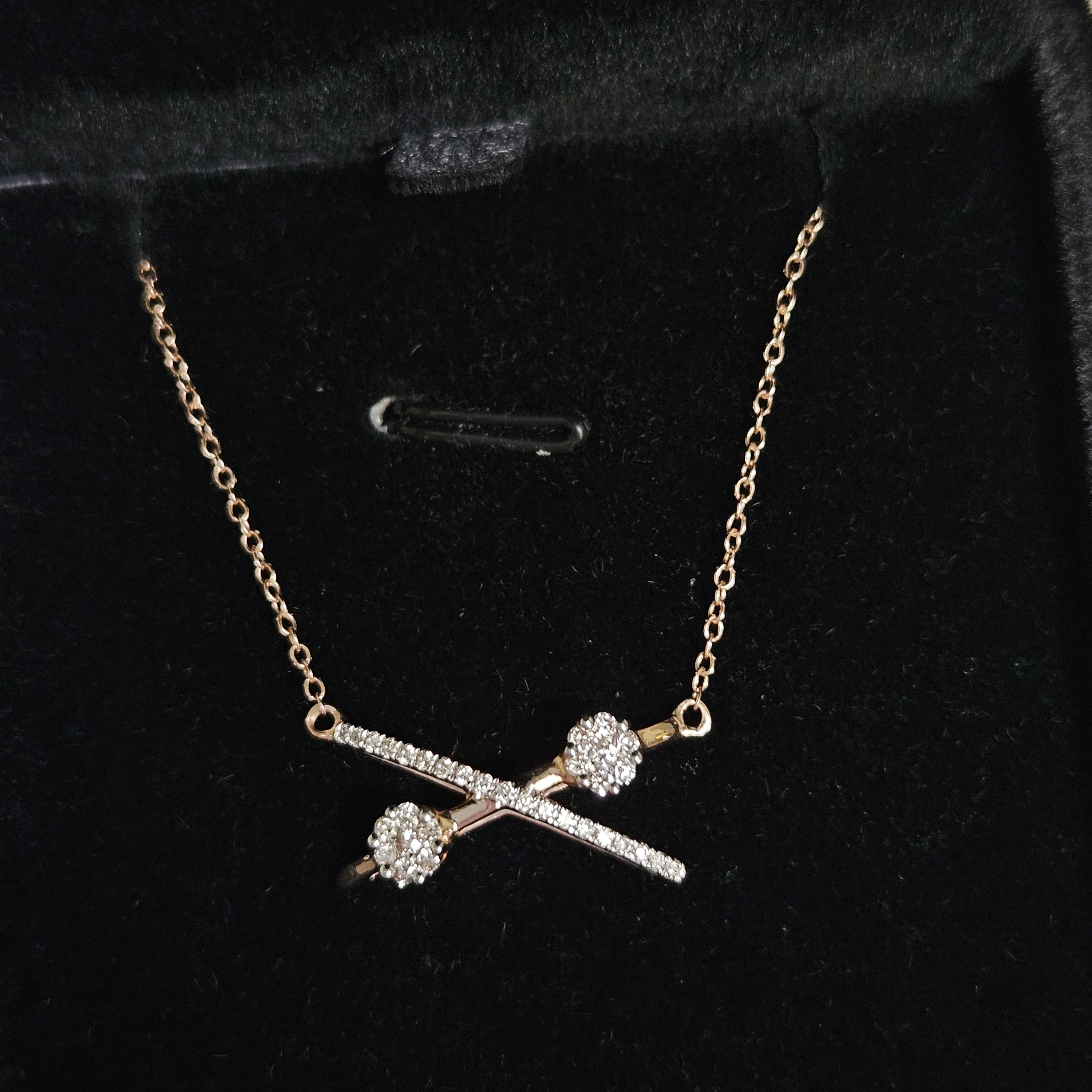 14kt Rose Gold Kallati Necklace 500$